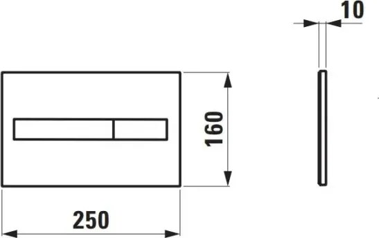 Függesztett WC + PRO WC-ülőke + DUAL LIS nyomólap + beépíthető modul + alátét