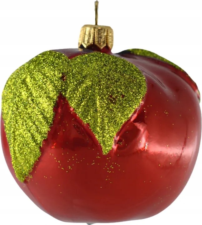 Karácsonyfadísz Alma nagy piros