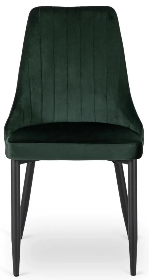 Zöld Bársony Étkezőszék. BARI