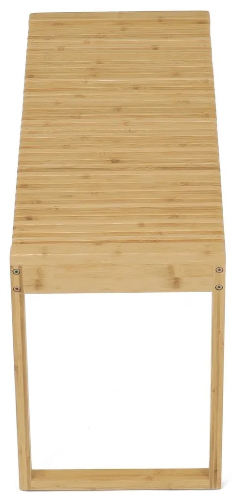 B040 NAT padlószék, bambusz