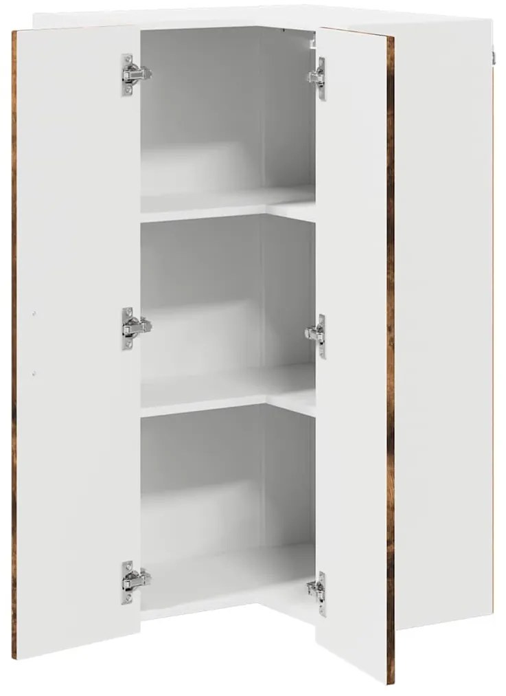 Fali konyhaszekrény Füstölt tölgy 57 x 57 x 100 cm Faanyag