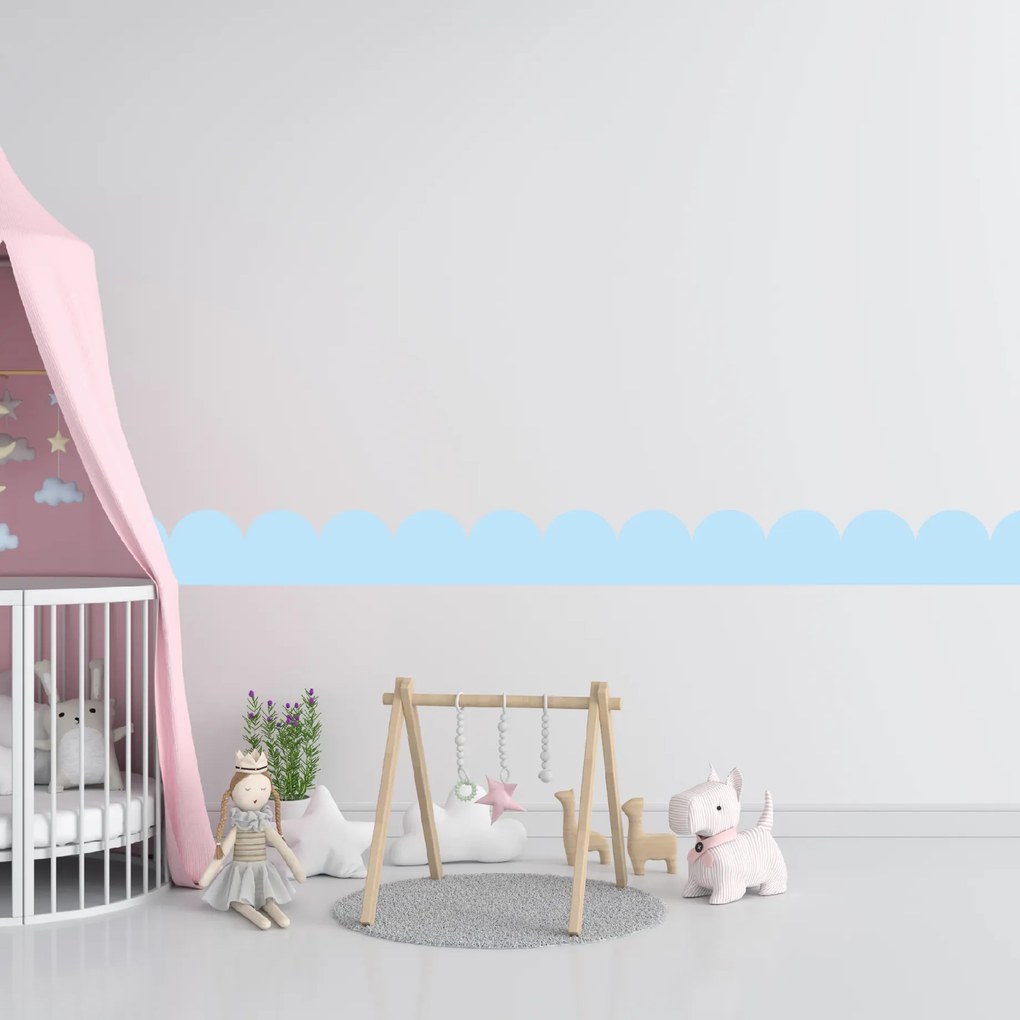 PIPPER. Textil öntapadó tapéta - Mini Ív - Tengerészkék szín Szín: Sötét