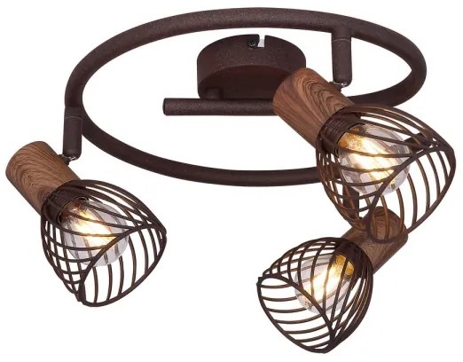 Globo 54817-3 - Spotlámpa ISABELLE 3xE14/40W/230V