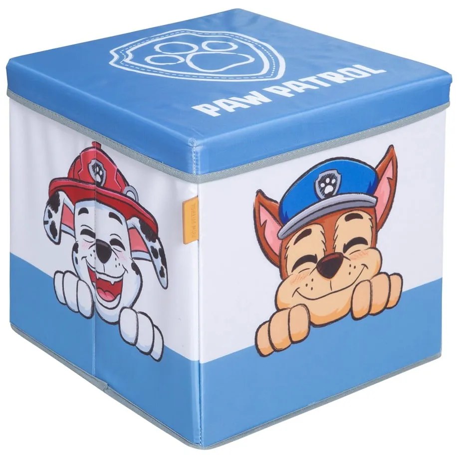 Textil játéktároló doboz 30x30x30 cm Paw Patrol – Roba