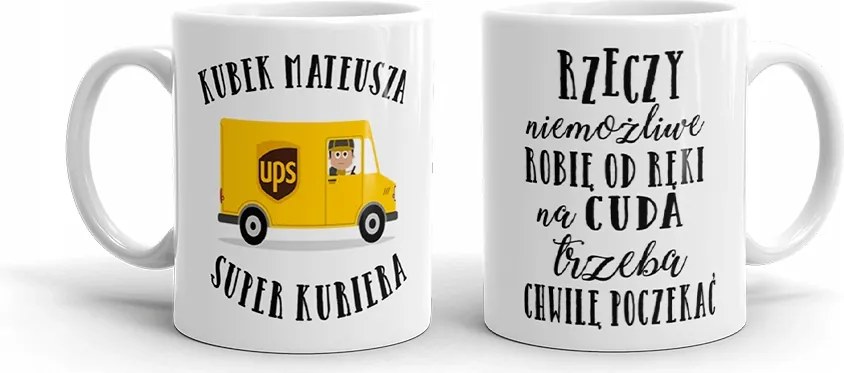 Bögre A Tűzoltó Szakács Futárjának Nevével