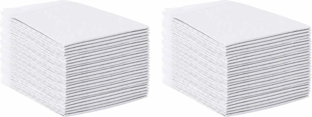 vidaXL Nem szőtt szövet állat tréningpárna 50 pcs 45 x 33 cm
