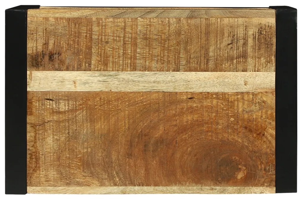 Fali Kocka 55x35x40 cm Tömör Fa Mangó