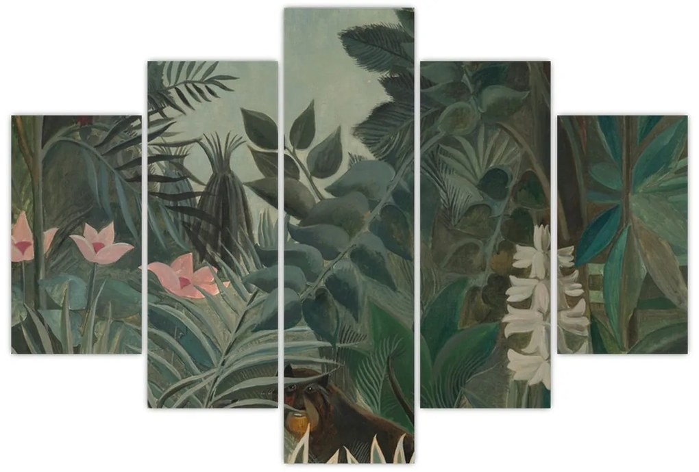 Kép - Henri Rousseau, The Equatorial Jungle, reprodukciók (150x105 cm)