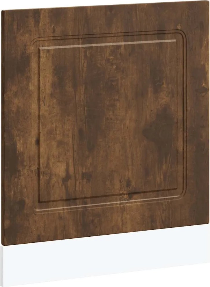 vidaXL mosogatógép panel Kalmar füstölt tölgy 60x1,5x67 cm