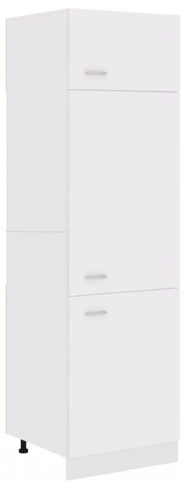 “Lyon” fehér szerelt fa szekrény hűtőhöz 60 x 57 x 207 cm