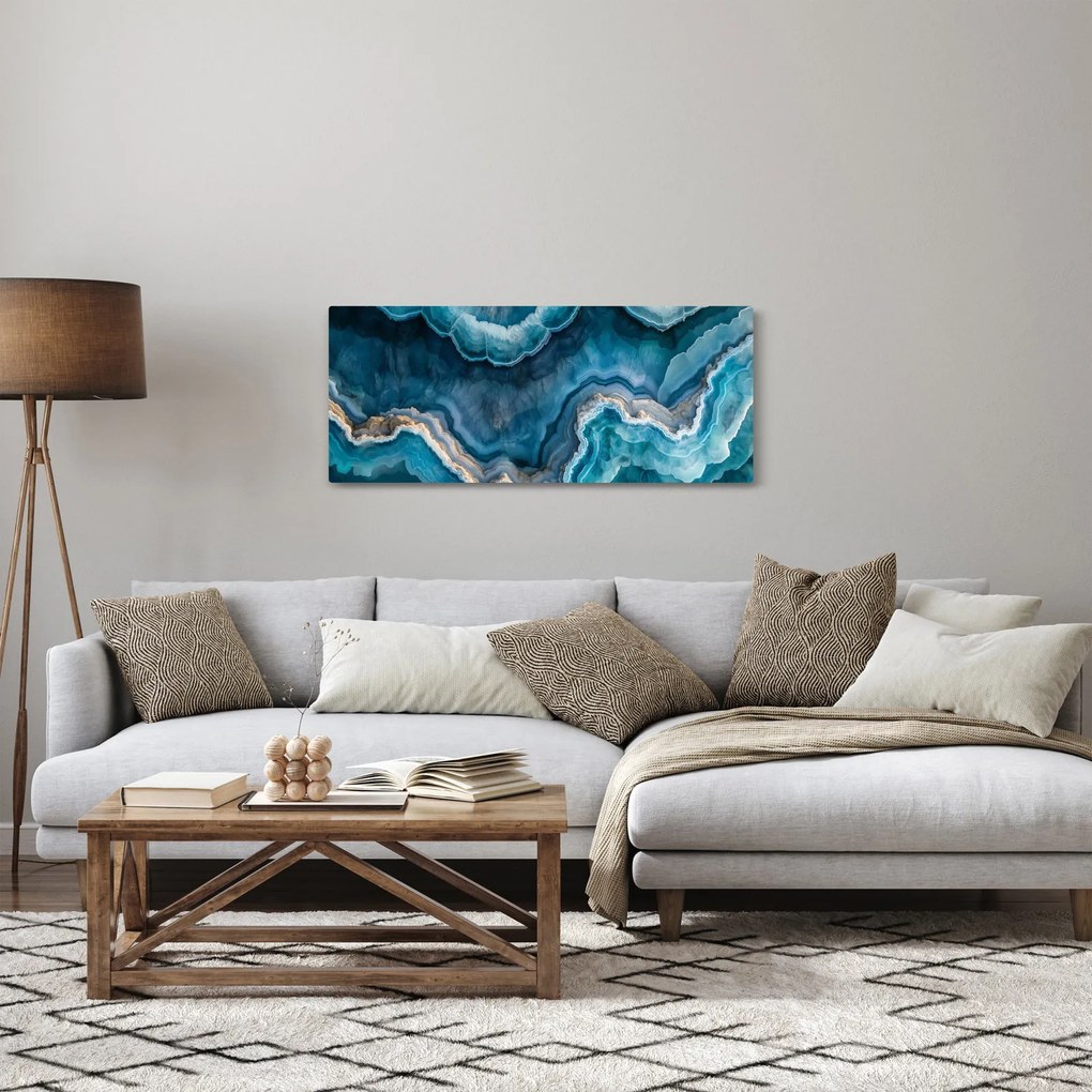 Kép - Akvamarin részlet (120x50 cm)