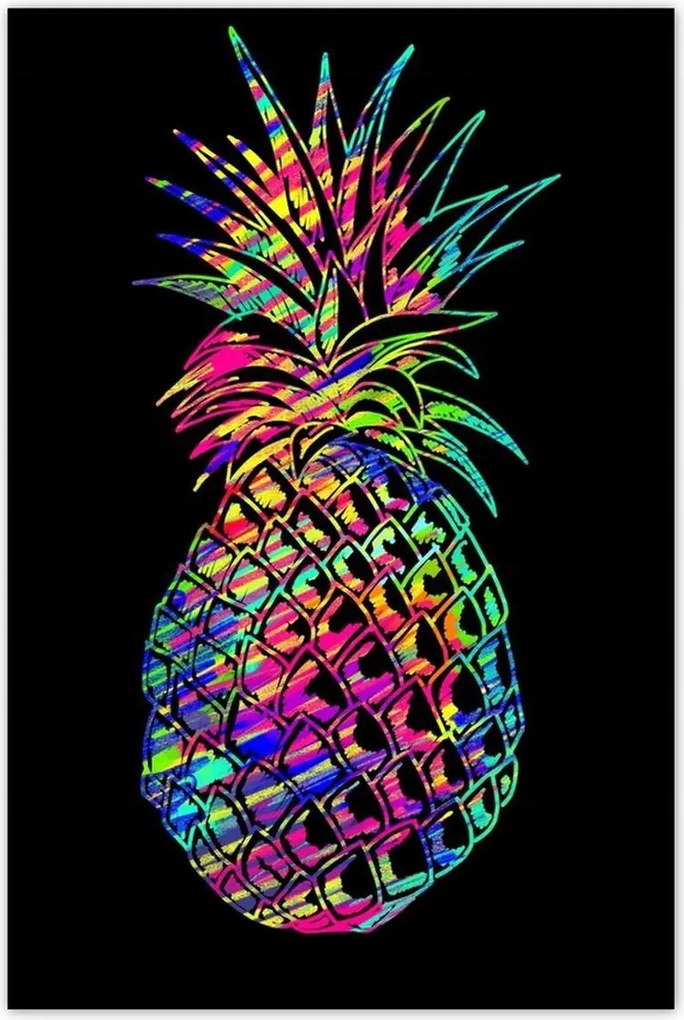 Poszter 60x90 HardCore Ananász Gyümölcs