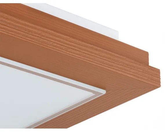 Argon 1867 - Mennyezeti lámpatest TABOR 4xE27/15W/230V 42x42 cm terrakotta