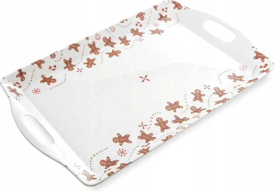 Mézeskalács tálca Karácsonyi Tálalás Kávé Tea Desszertek