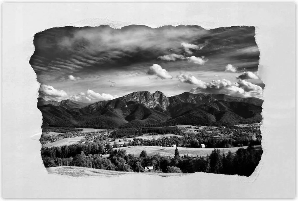 Poszterek 120x80 Tátra Lengyel hegyek Kilátás