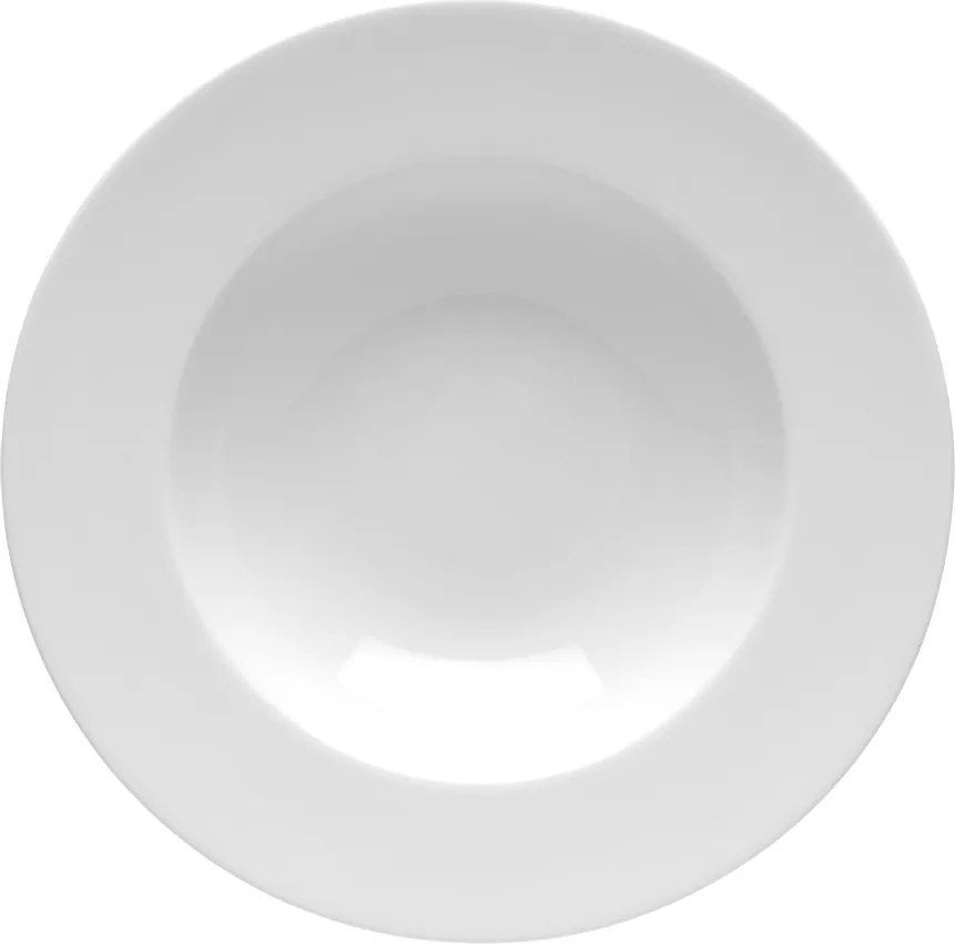 Lubiana Roma Mélytányér Leveshez 1 db 23,5 cm Porcelán Fehér