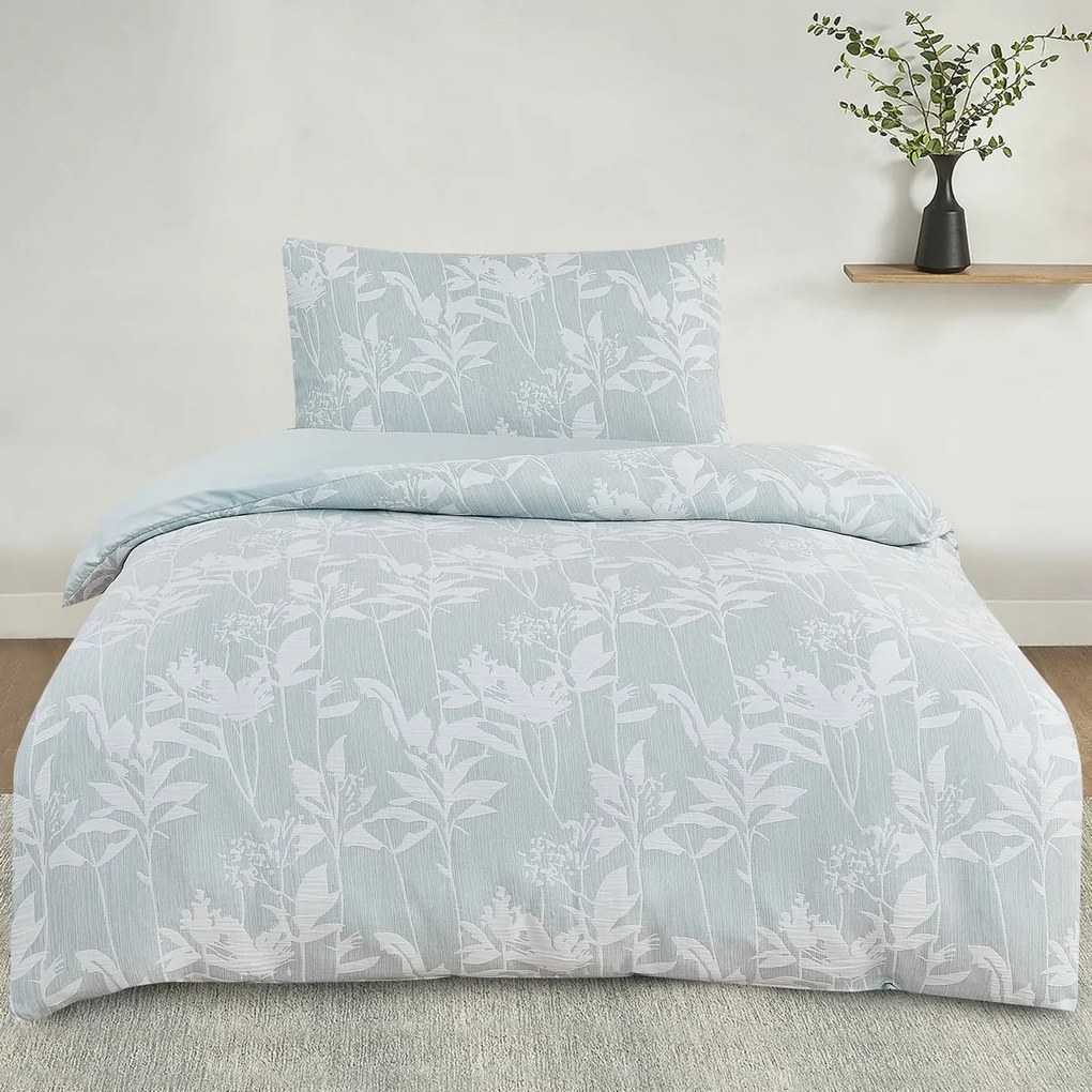 Alabama zöld jacquard ágynemű, 140 x 200 cm, 70 x 90 cm