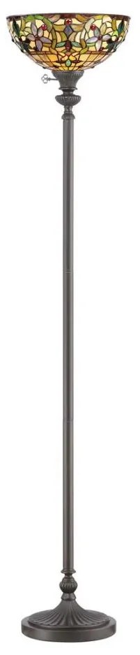 Elstead QZ-KAMI-UL - Tiffany KAMI állólámpa 1xE27/100W/230V