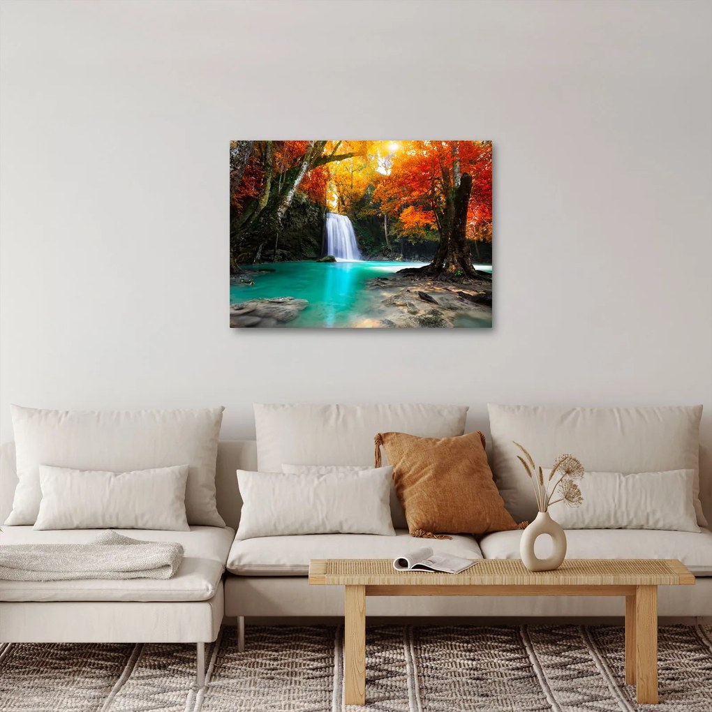 Kép - Smaragd lagúna (70x50 cm)