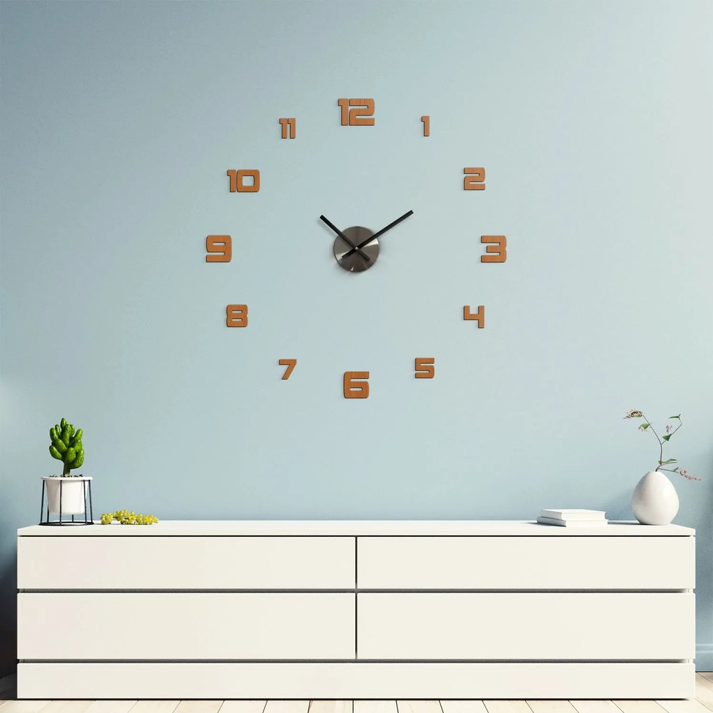 DUBLEZ | Öntapadós óra fából - Victoria