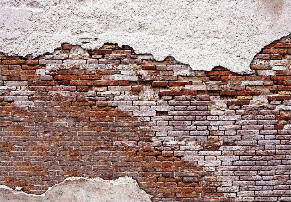 Tapéta Tégla rusztikus hatás régi falazat loft industrial 416x290 +ragasztó