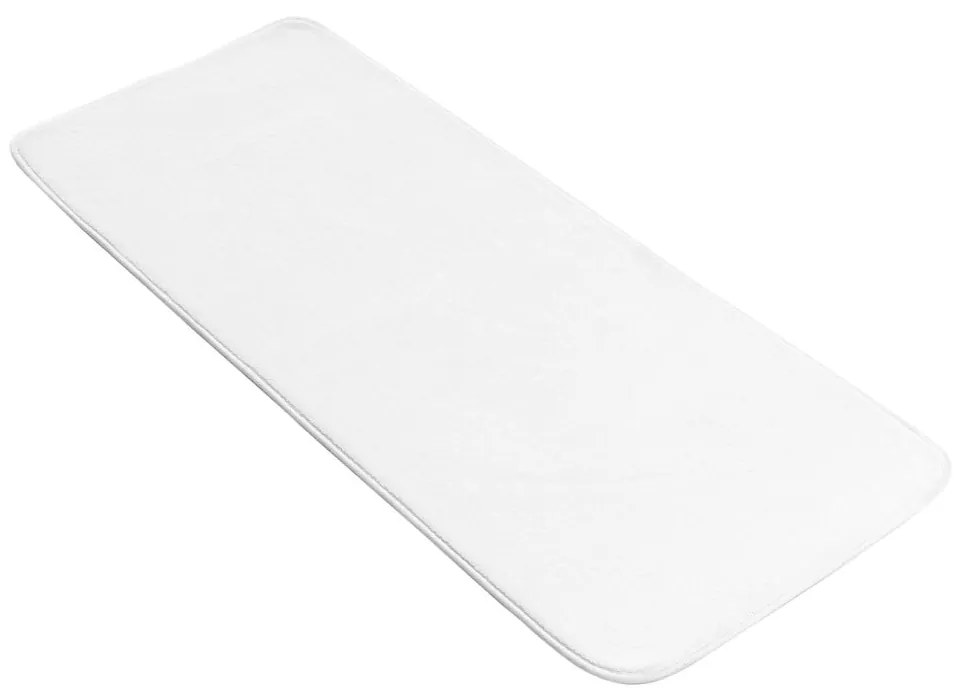 Fehér fürdőszobai kilépő 50x120 cm Vitamine – douceur d'intérieur