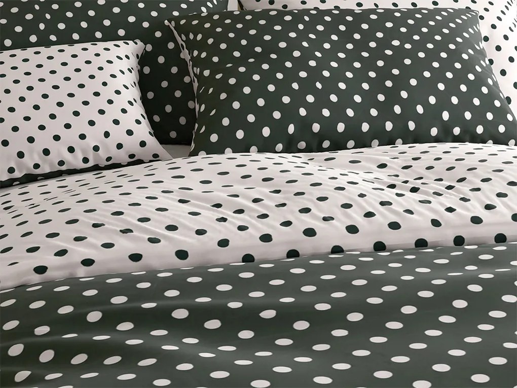 Pamut ágynemű COLAM GREY szürke Ágyneműhuzat mérete: 2 db 70 x 90 cm | 200 x 220 cm