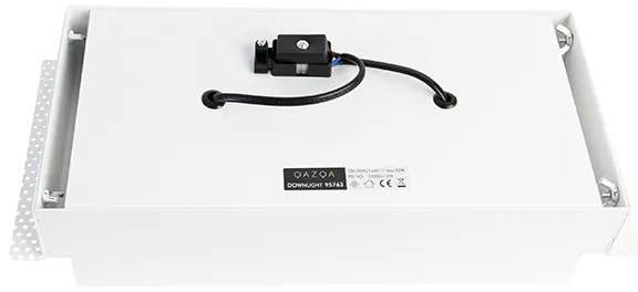 6 db Süllyesztett folt fehér forgatható és dönthető AR111 szegély nélküli - Oneon 111-2