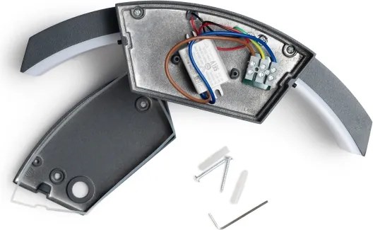 Brilagi ARCELO LED kültéri lámpa szenzorral 9W 230V 50 cm IP54