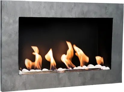 BIO FLAME Easy S Open Betonutánzat biokandalló 65x40 cm