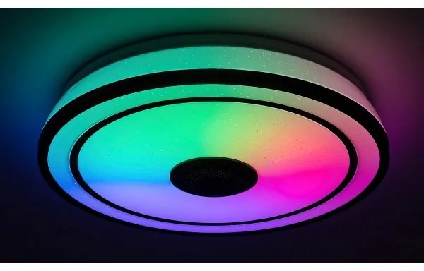 Rabalux 71030 - RGB LED, fényerőszabályozható mennyezeti lámpatest NIKOLAUS LED/24W/230V