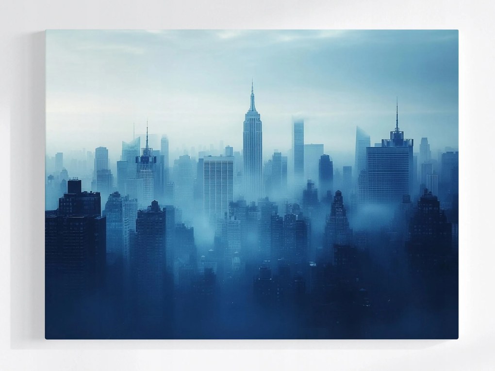 Vászonkép Canvas Kilátás New York Város Panoráma Felhőkarcolók 80x60