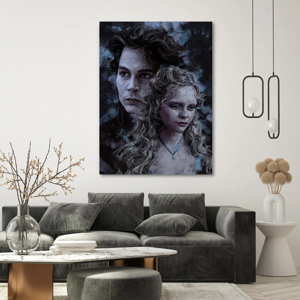 Gario Vászonkép Johnny Depp, Az Álmosvölgy legendája - Dmitry Belov Méret: 70 x 100 cm