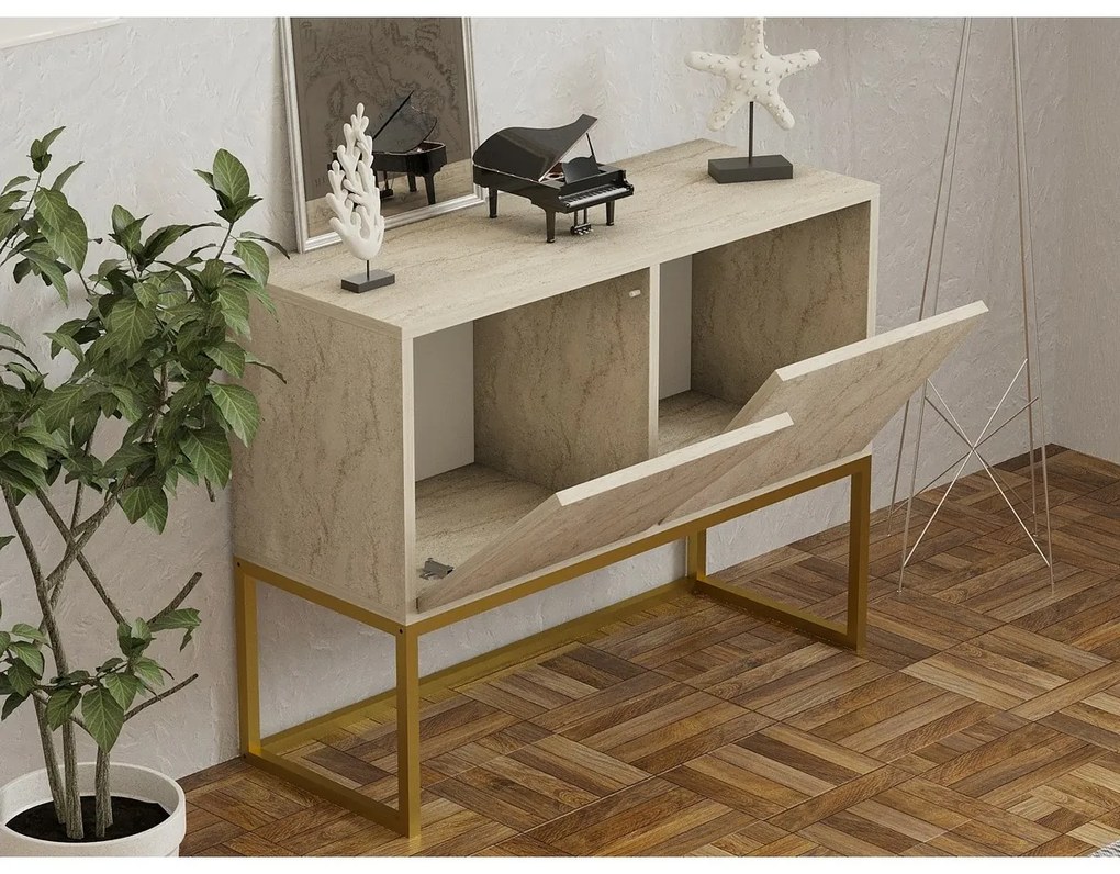 Zermat Travertine szekrény