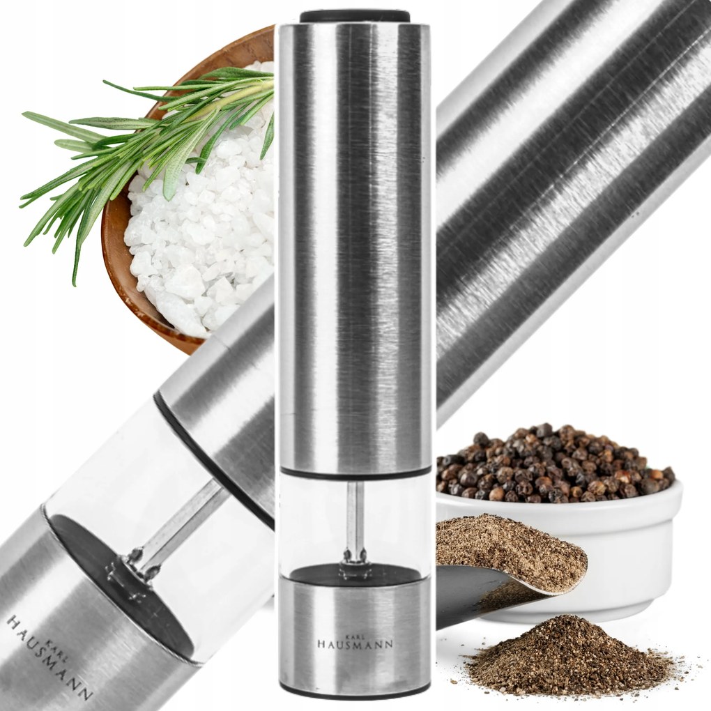 Elektromos Só- És Borsdaráló Acél Erős Daráló Karl Hausmann