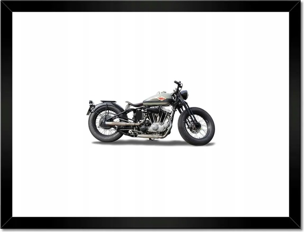 Poszterek keretben 40x30 Harley Davidson Motorkerékpár