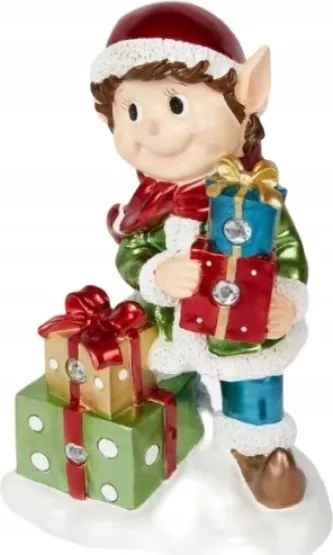 Manó manó figura Led karácsonyi ajándék 35 cm