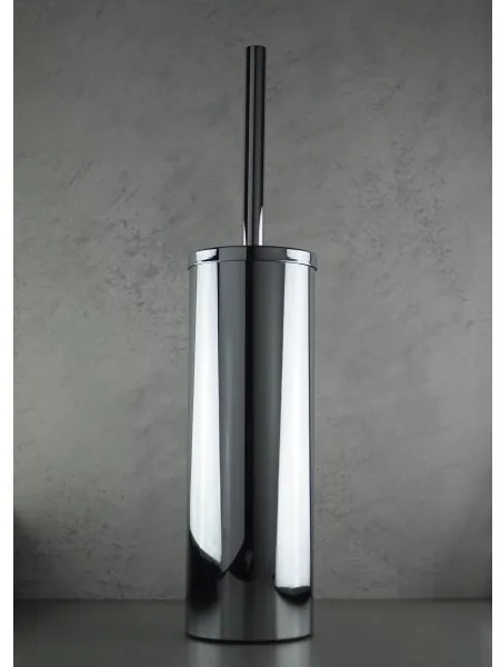 Deante ADR_0712 - Álló WC-kefe ROUND, fényes króm