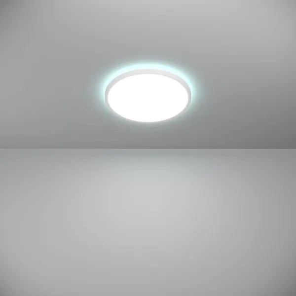 Eglo 901471-LED RGBW Dimmelhető fürdőszobai lámpa ROVITO-Z 13,9W/230V átm. 30 cm IP44 fehér