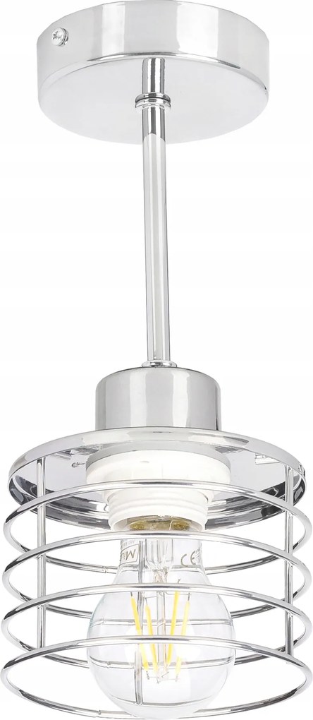 Függőlámpa fix csillár mennyezet loft huzal E27