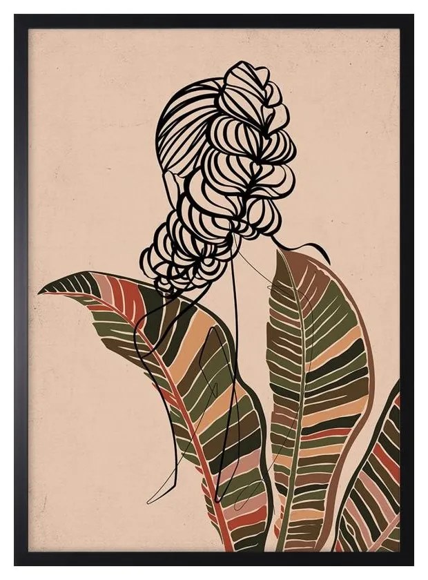 Woman with leaves II. kép