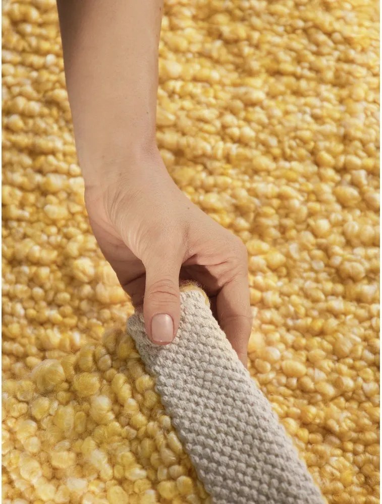 Sárga kézi szövésű buklé futószőnyeg 80x200 cm Notting Hill Portobello – Ted Baker