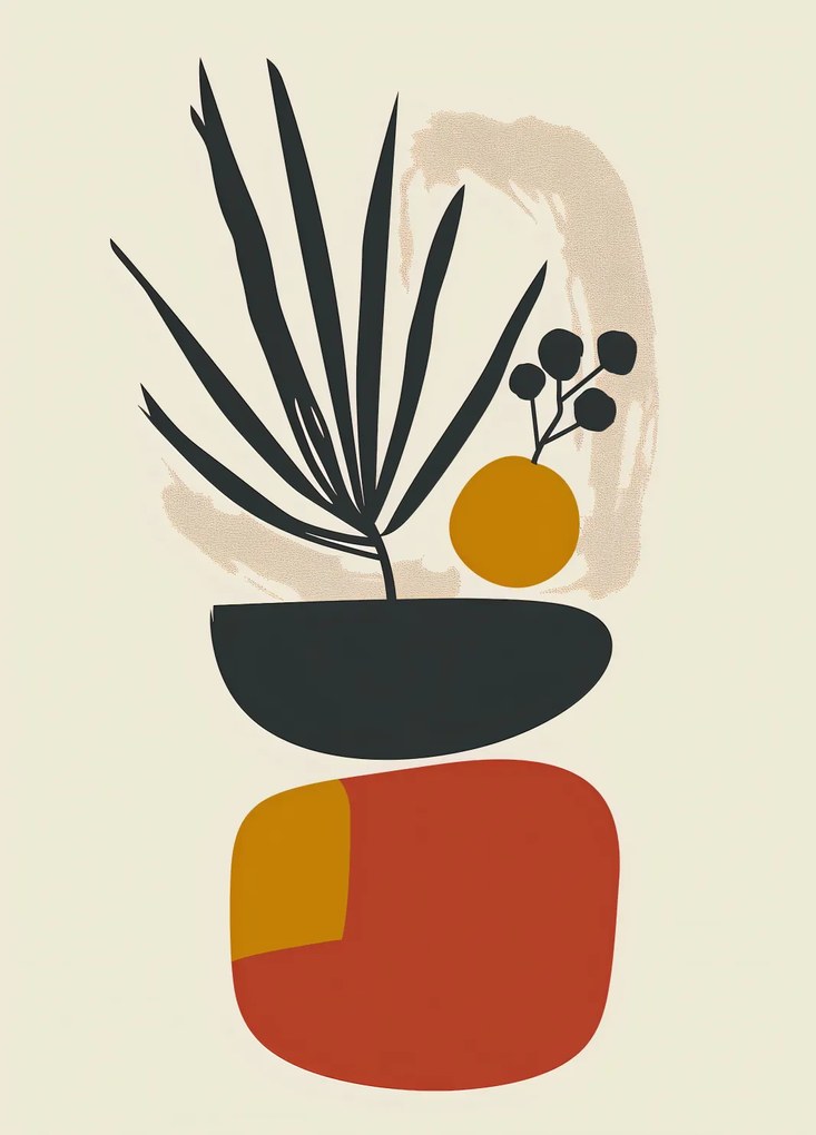 Poszter 39,5x55cm Botanikus betekintés