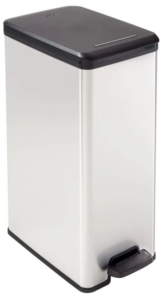 Curver Hulladékgyűjtő SLIM BIN 40L, ezüst