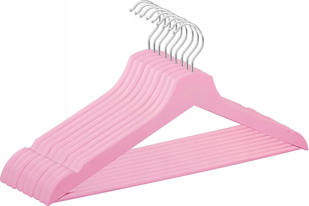 Ruhaakasztók Ruházat Fa Szett x9 Előszoba Szekrények