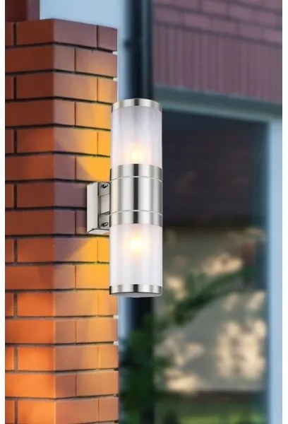 GLOBO 32014-2 - XELOO kültéri fali lámpa 2xE27/60W