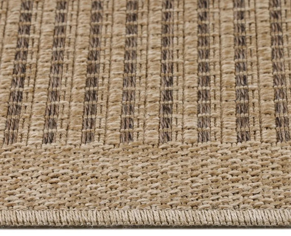 Natúr színű kültéri futószőnyeg 80x250 cm Dhaka – Ayyildiz Carpets
