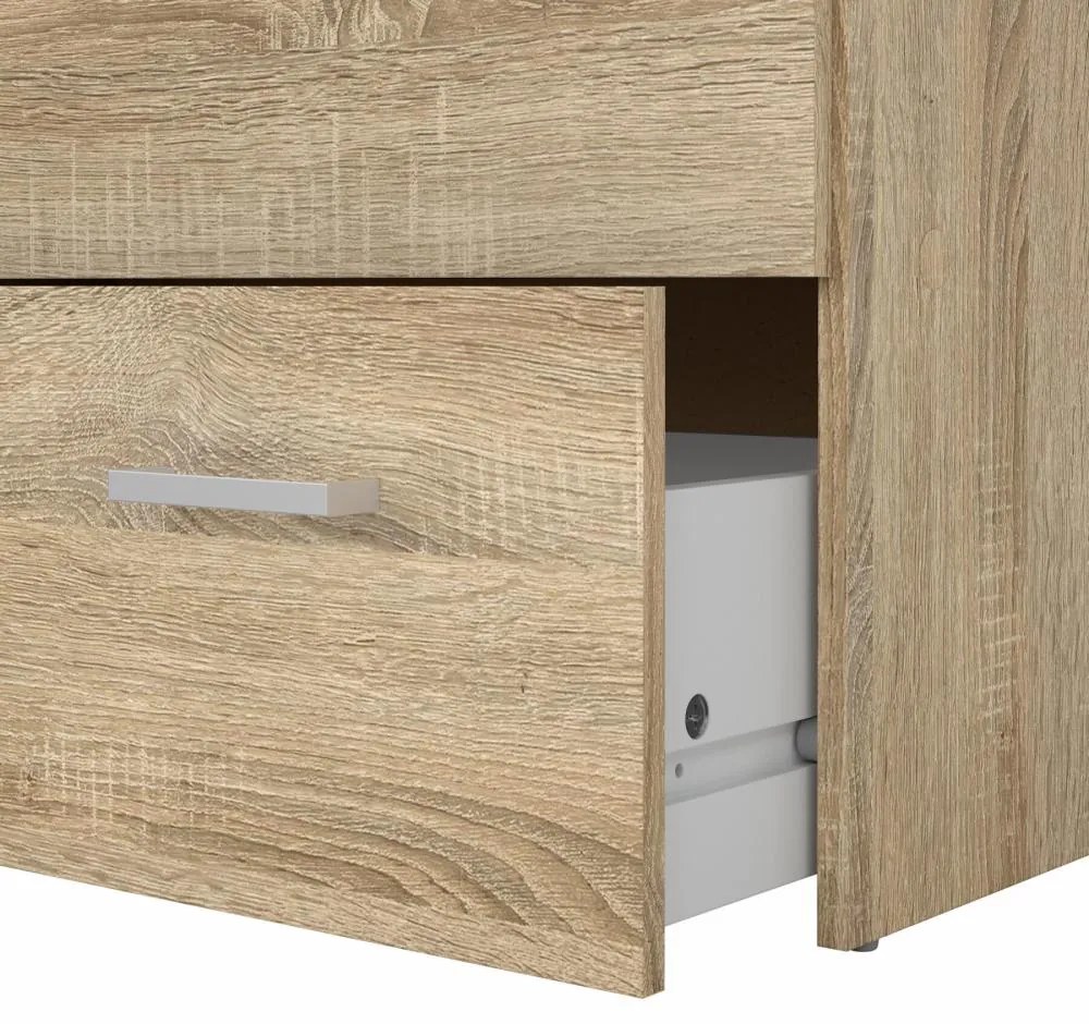 GARBO 3 komód, sonoma tölgy