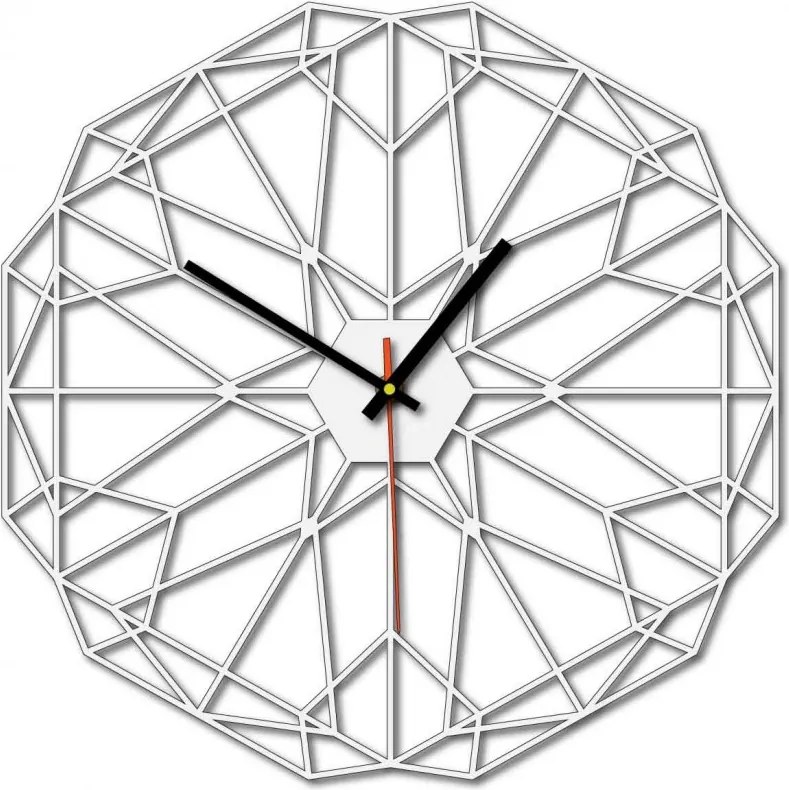 Geometrikus falióra szintén fekete X0097