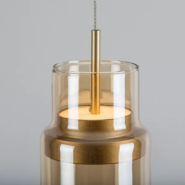 Rabalux 72035 - LED függeszték kábelen ZAYEN LED/10W/230V 3000K arany